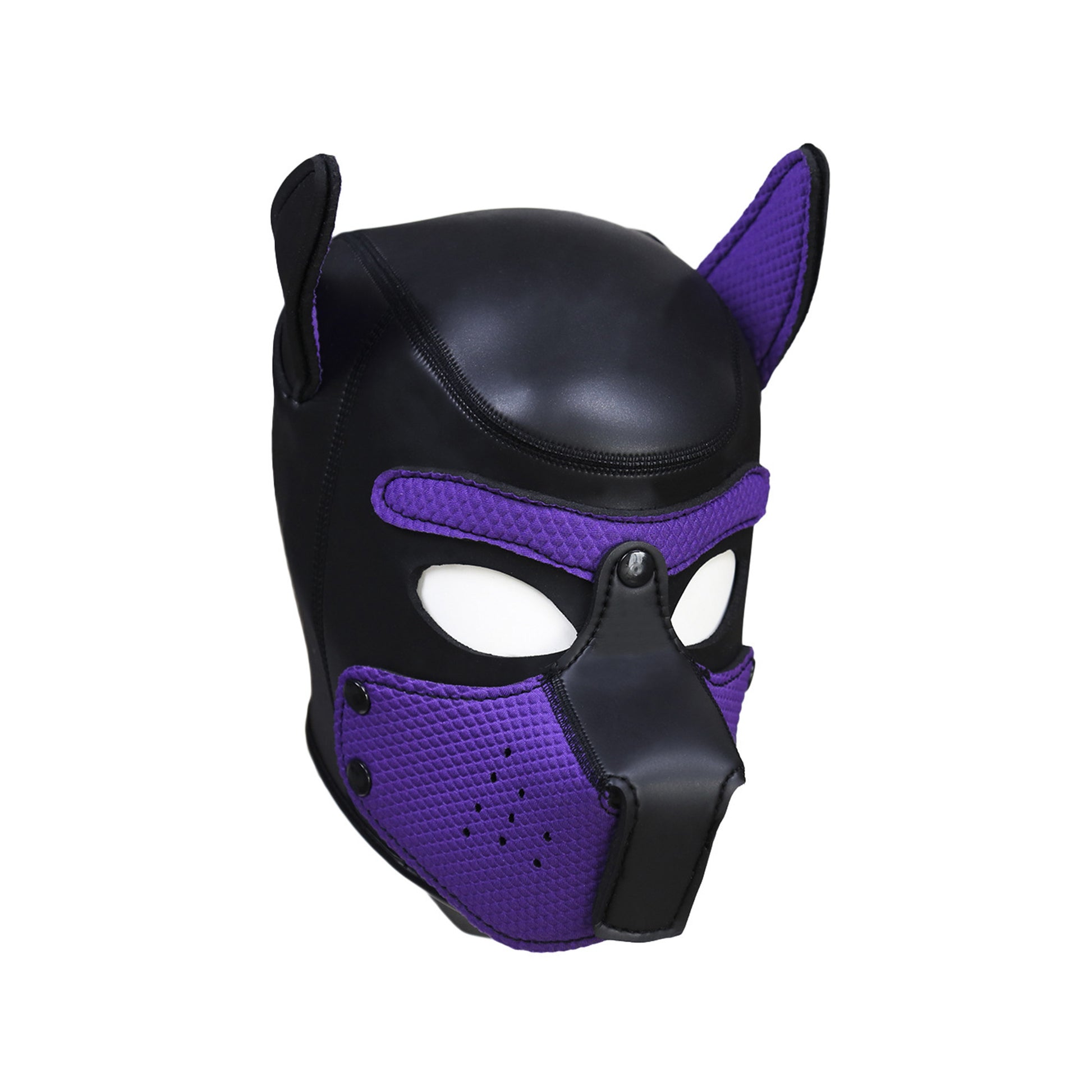 Neoprene Full Head Muzzle Detachable Puppy Hood Mask - Quaworth