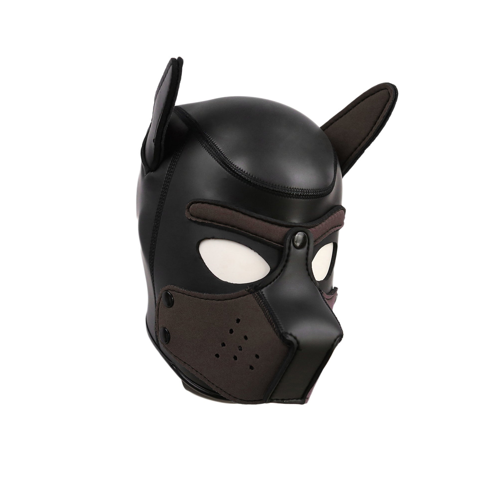Neoprene Full Head Muzzle Detachable Puppy Hood Mask - Quaworth