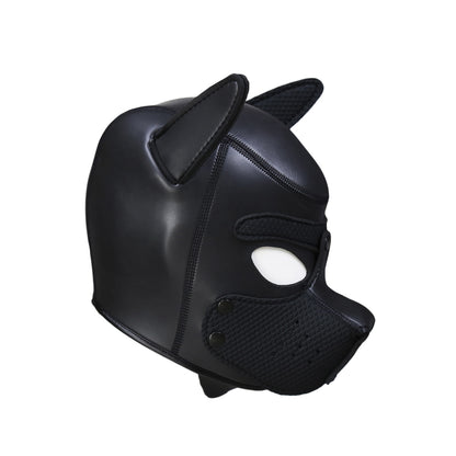Neoprene Full Head Muzzle Detachable Puppy Hood Mask - Quaworth