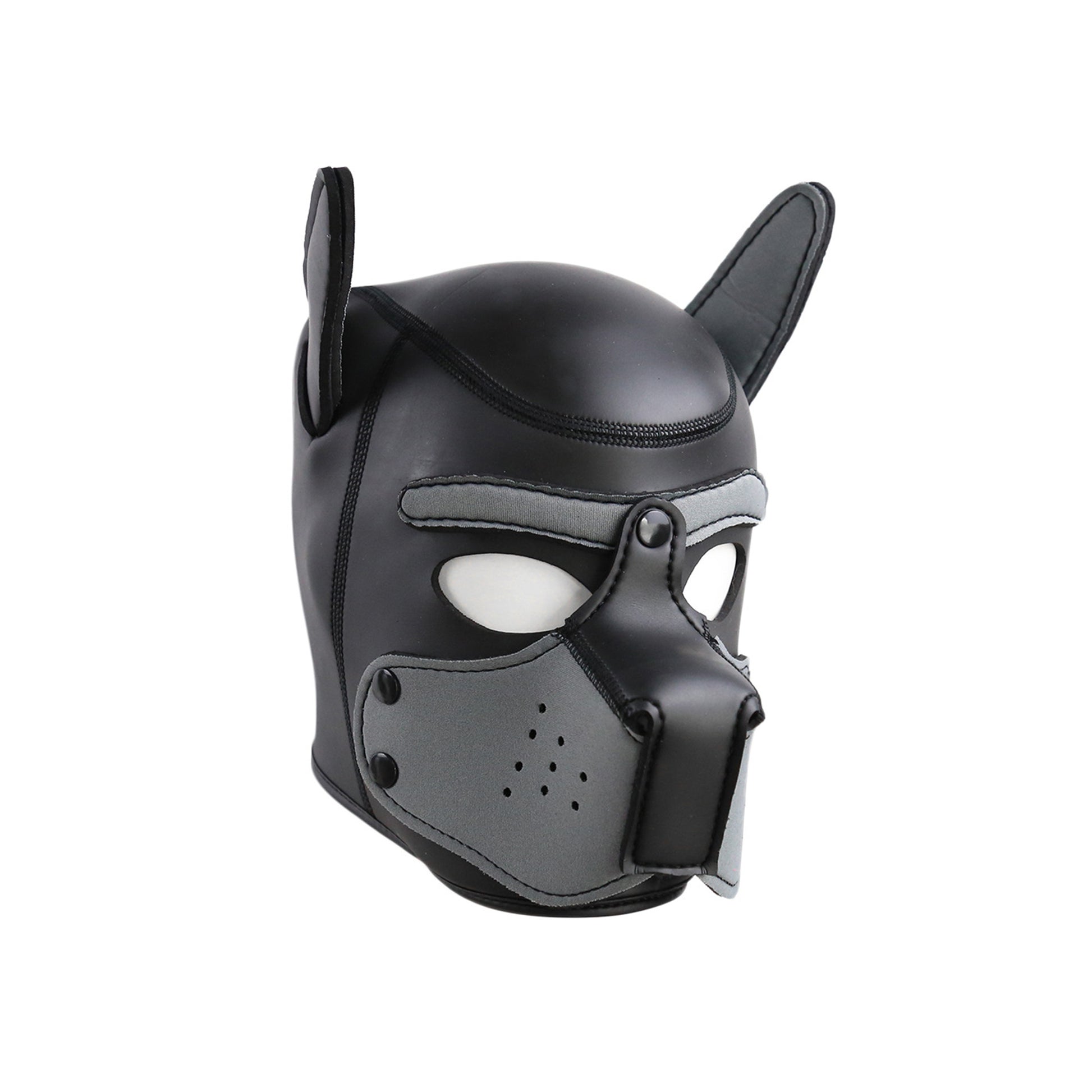 Neoprene Full Head Muzzle Detachable Puppy Hood Mask - Quaworth