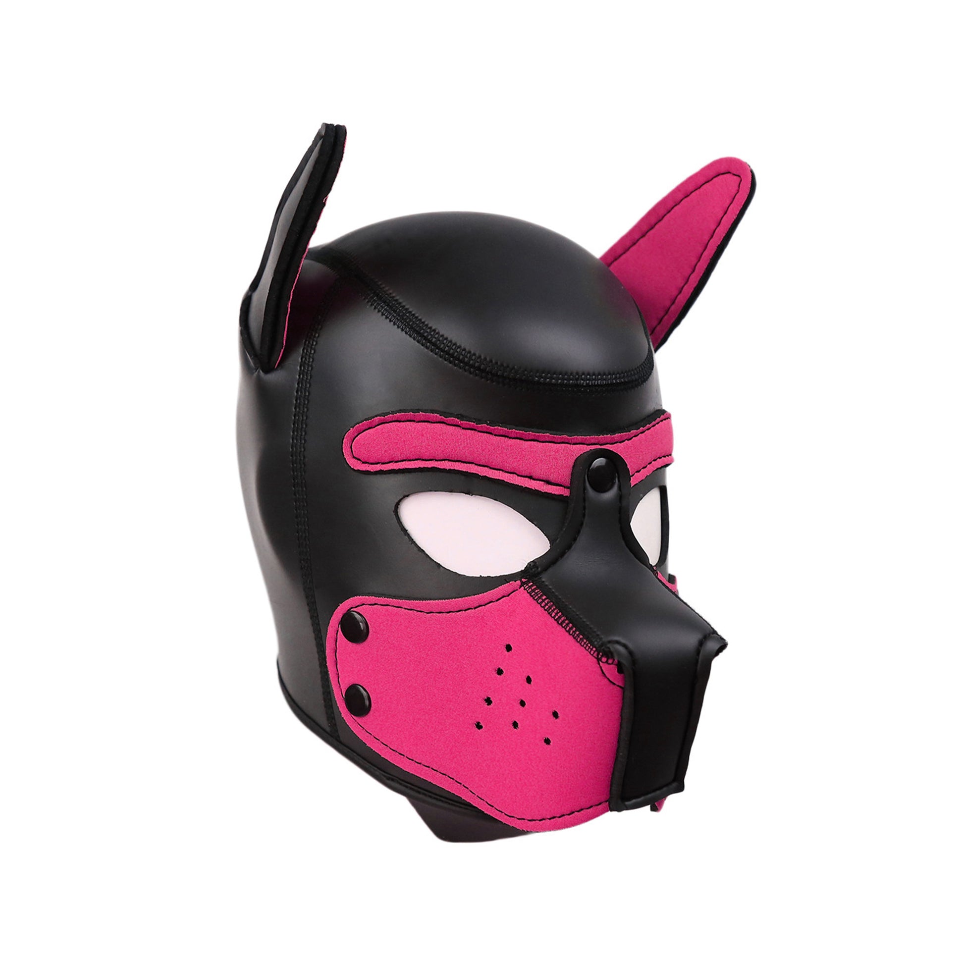 Neoprene Full Head Muzzle Detachable Puppy Hood Mask - Quaworth