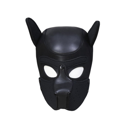 Neoprene Full Head Muzzle Detachable Puppy Hood Mask - Quaworth