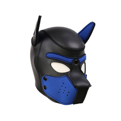 Neoprene Full Head Muzzle Detachable Puppy Hood Mask - Quaworth