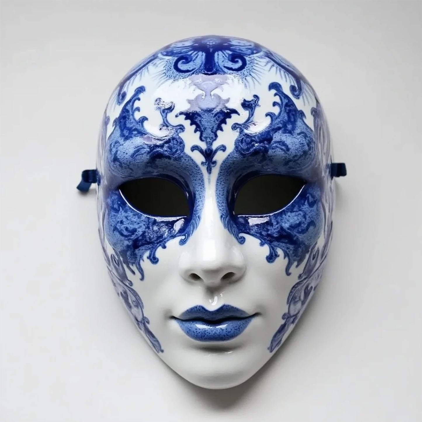 Qinghua Porcelain Style Mask