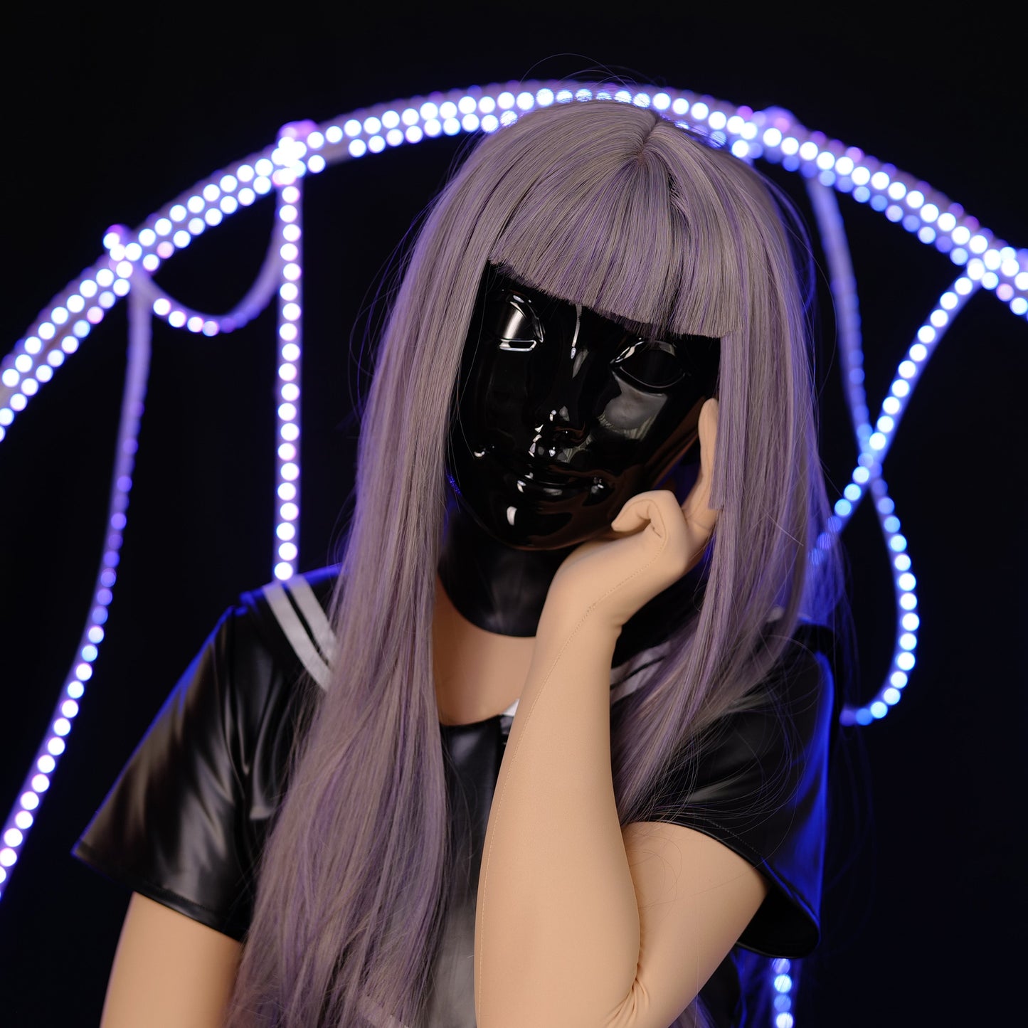 Máscara Queena Kigurumi Versión Oscura