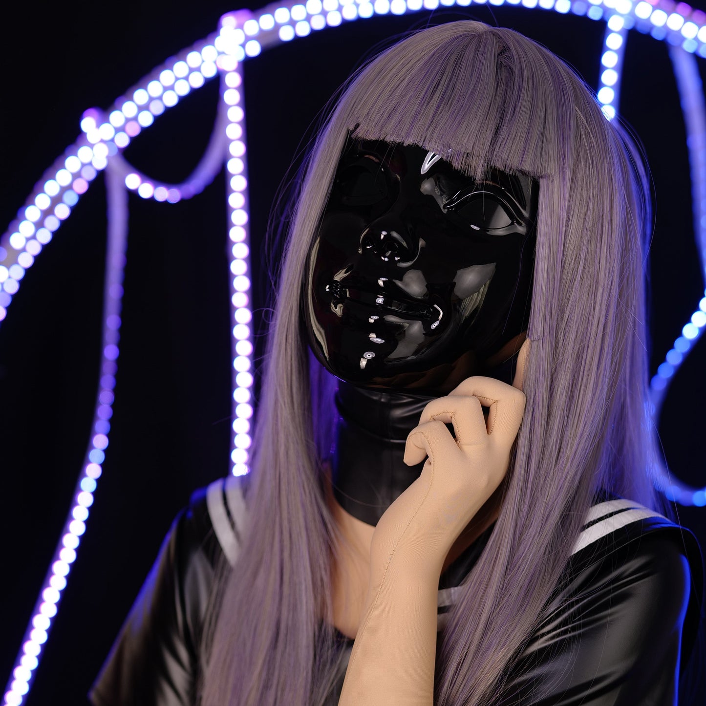 Máscara Queena Kigurumi Versión Oscura