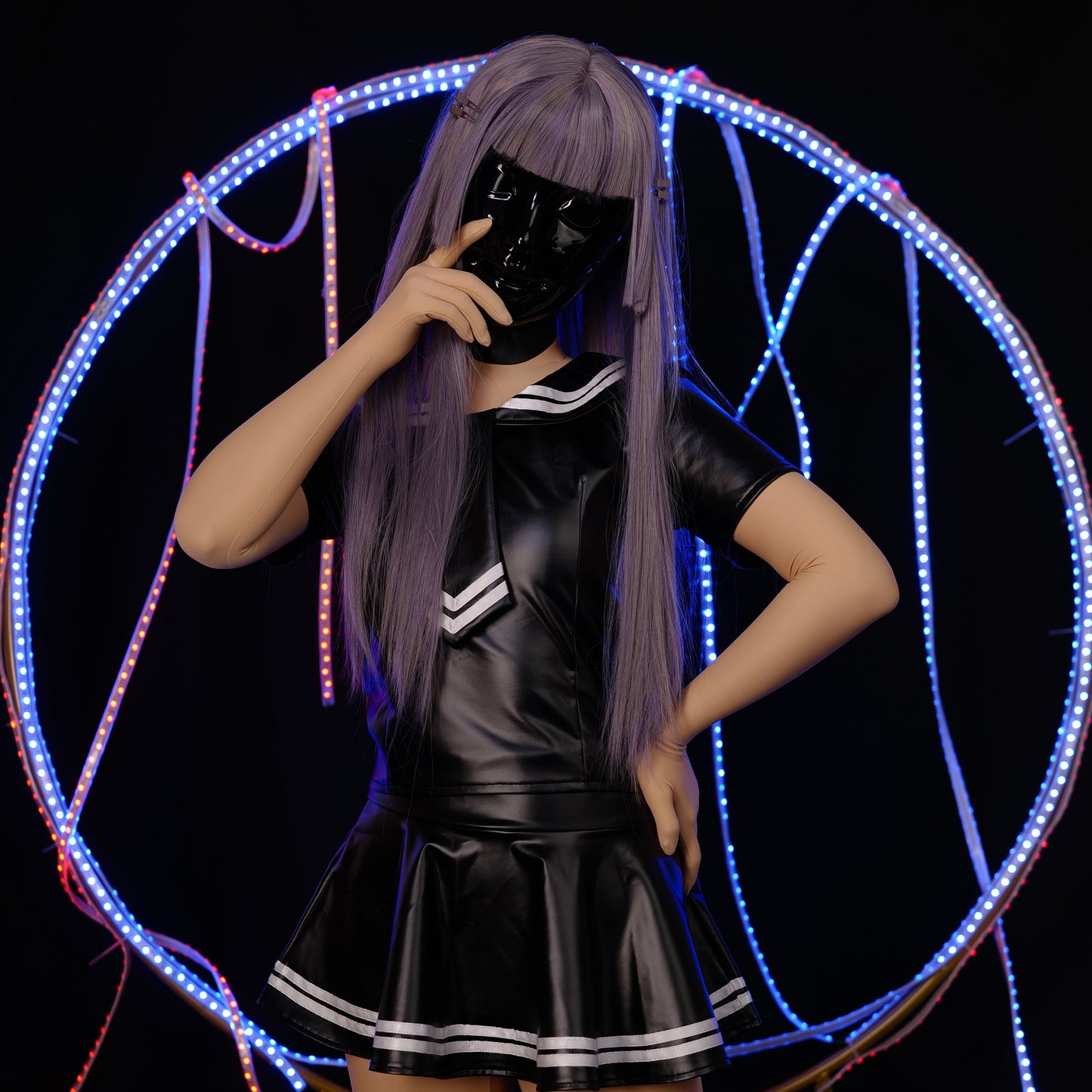 Máscara Queena Kigurumi Versión Oscura