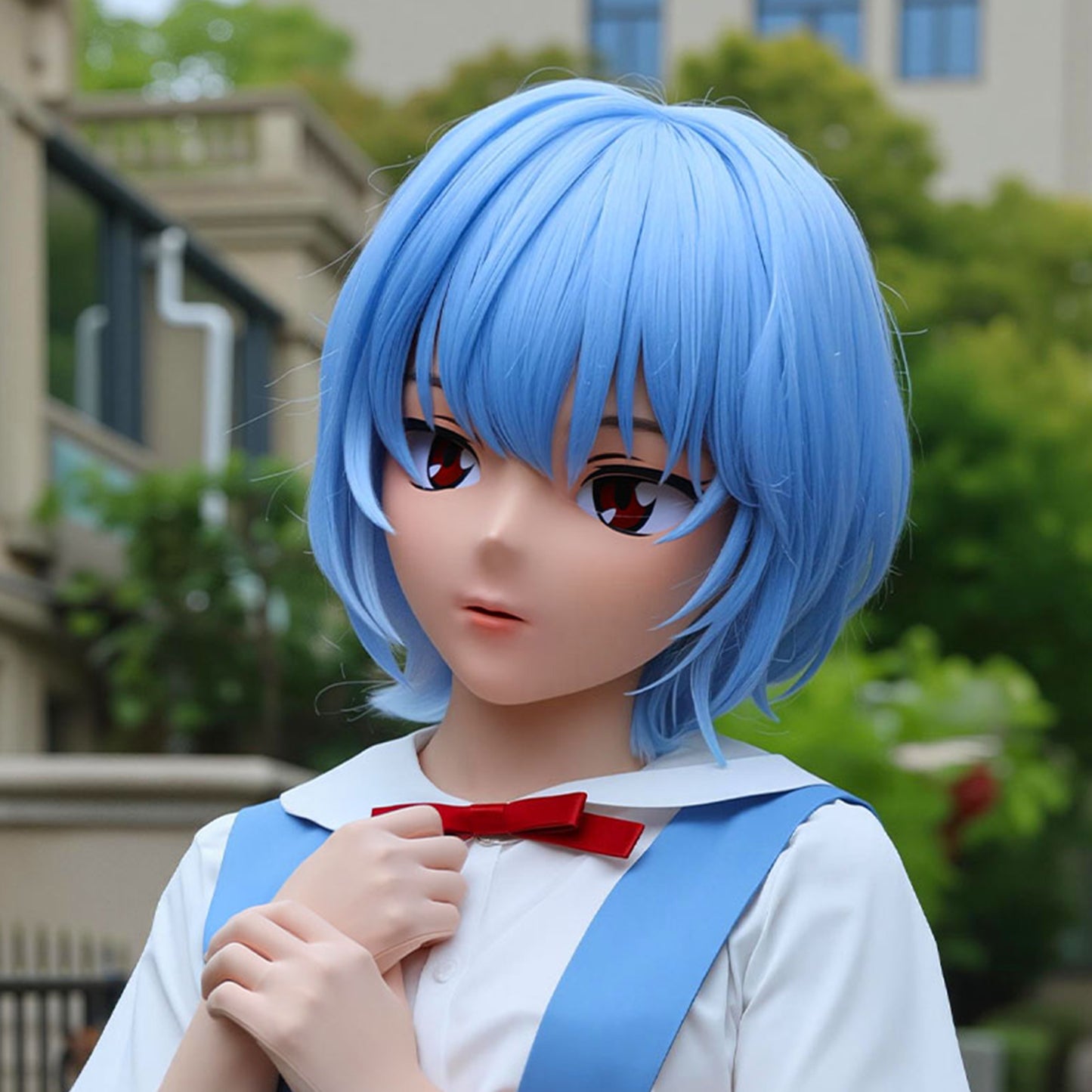 Rei Full Head Kigurumi Mask