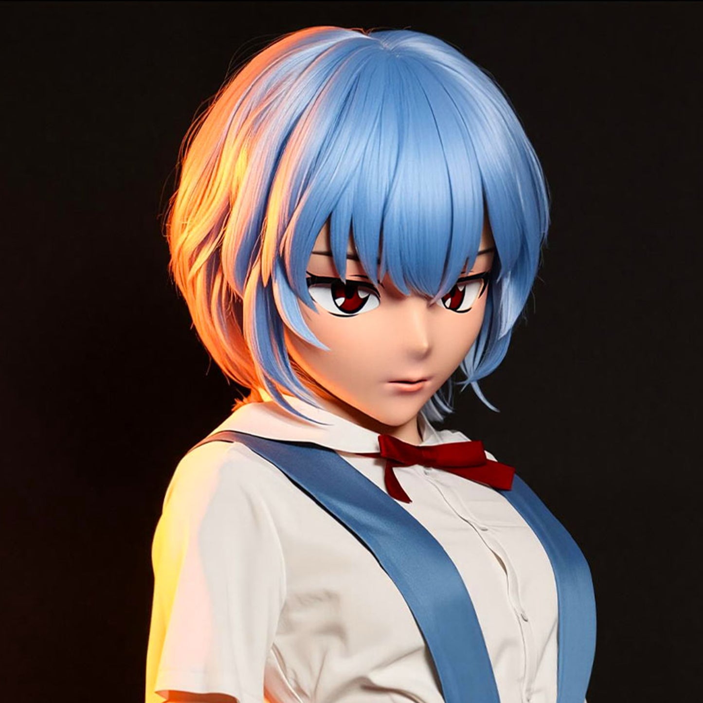 Rei Full Head Kigurumi Mask