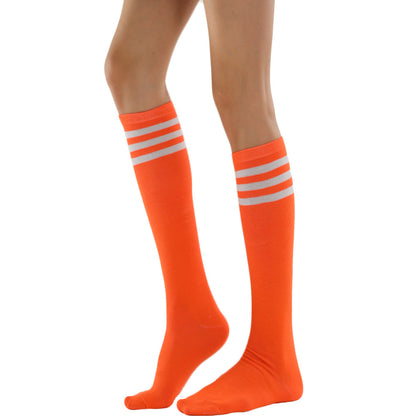 Three Striped Knee High Socks
