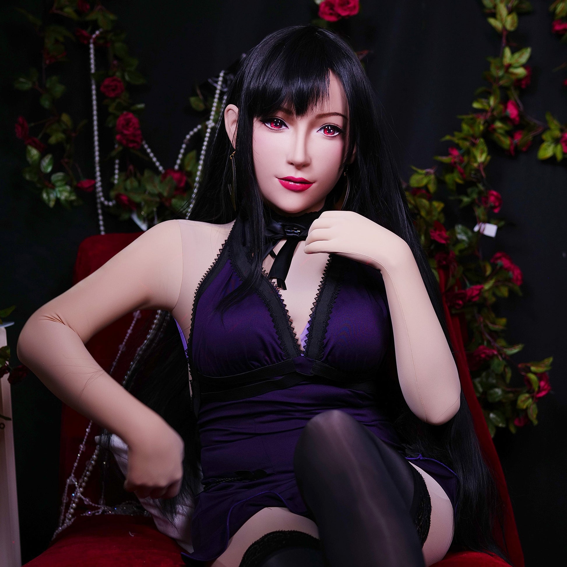 Tifa Silicone Mask Special Makeup Version - Quaworth