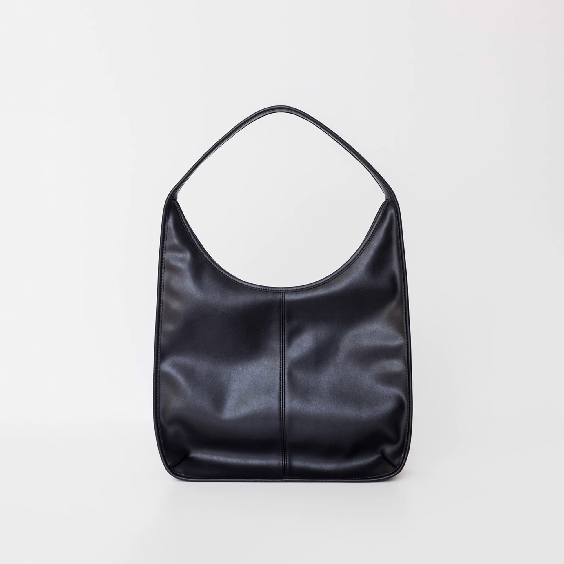 Black Swan Minimalist Wide Shoulder Strap Tote Bag - Quaworth