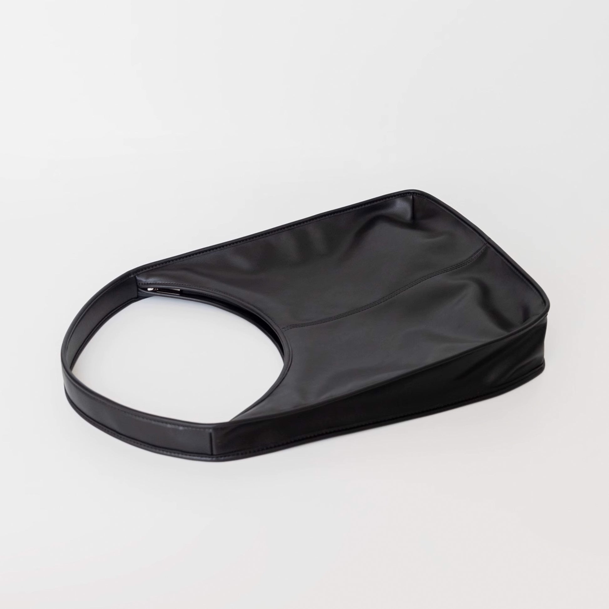 Black Swan Minimalist Wide Shoulder Strap Tote Bag - Quaworth