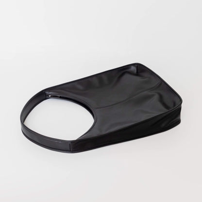 Black Swan Minimalist Wide Shoulder Strap Tote Bag - Quaworth