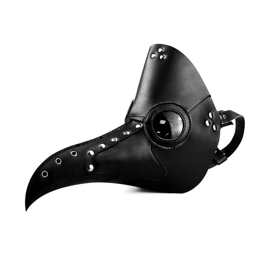 Vegan Leather Plague Doctor Beak Mask