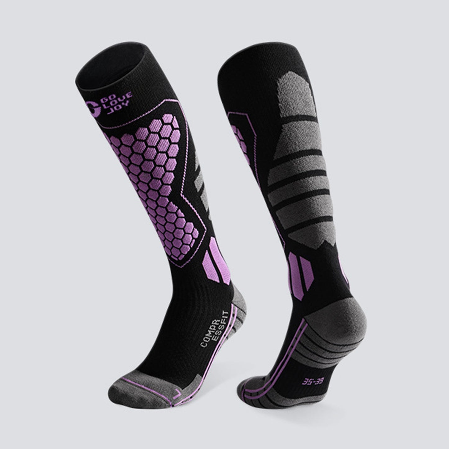 Winter Wool Windproof Knee High Socks