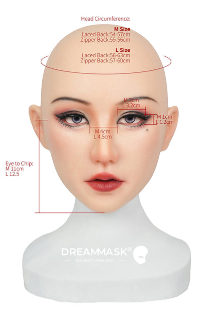 Yao Silicone Mask Special Makeup Version