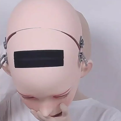Máscara Kigurumi de cabeza completa con cerradura Luna DE