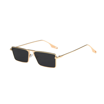 Metal Square Frame Sunglasses - Quaworth