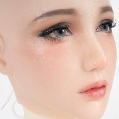 Chin Silicone Realistic Face Female Mask - Quaworth