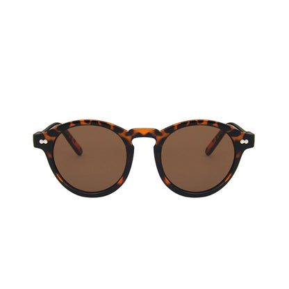Round Full Thick Frame Sunglasses - Quaworth