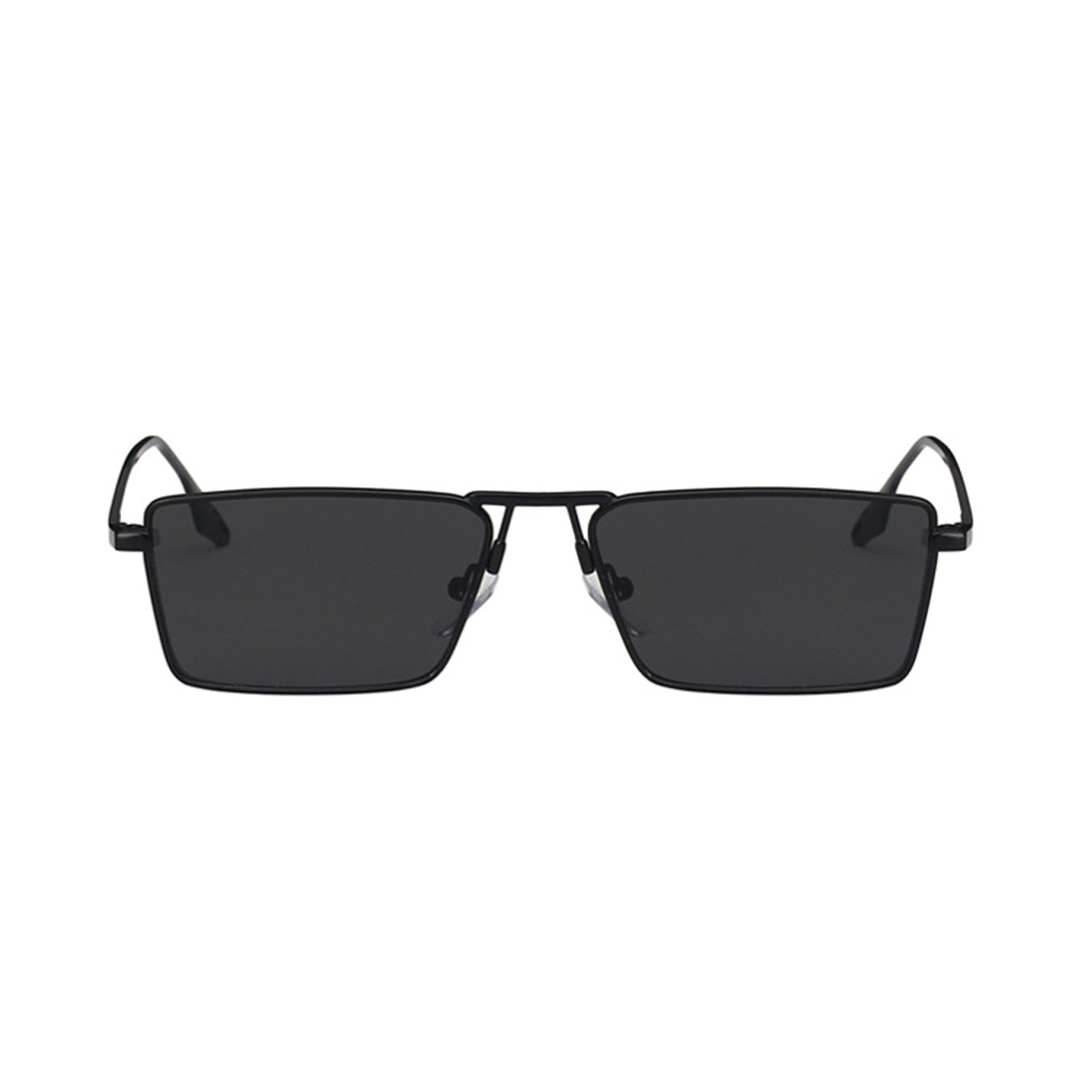 Metal Square Frame Sunglasses - Quaworth