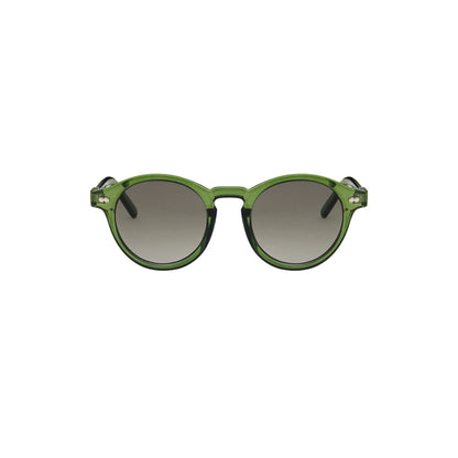 Round Full Thick Frame Sunglasses - Quaworth