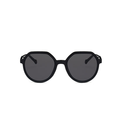 Round Flat Top Frame Sunglasses - Quaworth