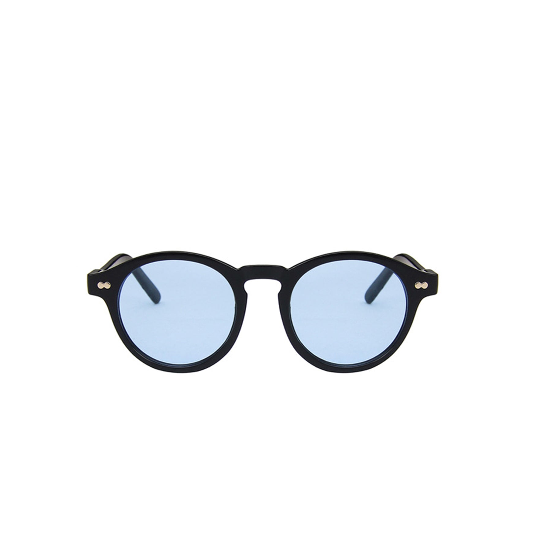 Round Full Thick Frame Sunglasses - Quaworth