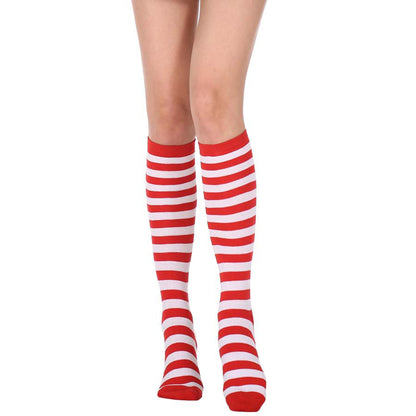 Three Bar Stripe Medium Tube Stocking - Quaworth