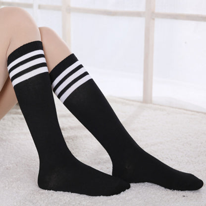 Three Bar Stripe Medium Tube Stocking - Quaworth