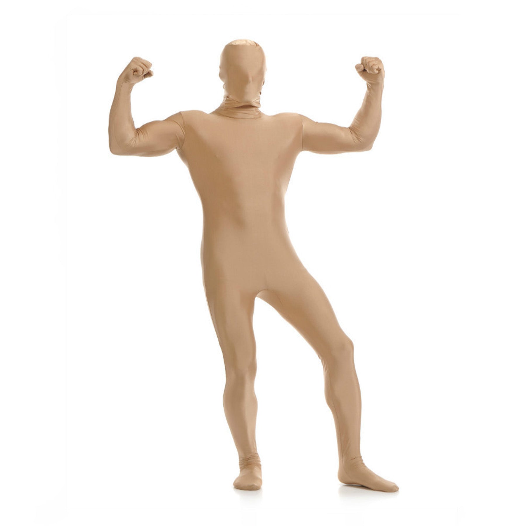 Solid Color Full Cover Lycra Spandex Zentai Bodysuit - Quaworth