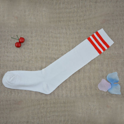 Three Bar Stripe Medium Tube Stocking - Quaworth