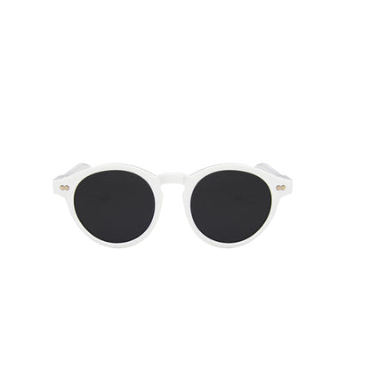 Round Full Thick Frame Sunglasses - Quaworth