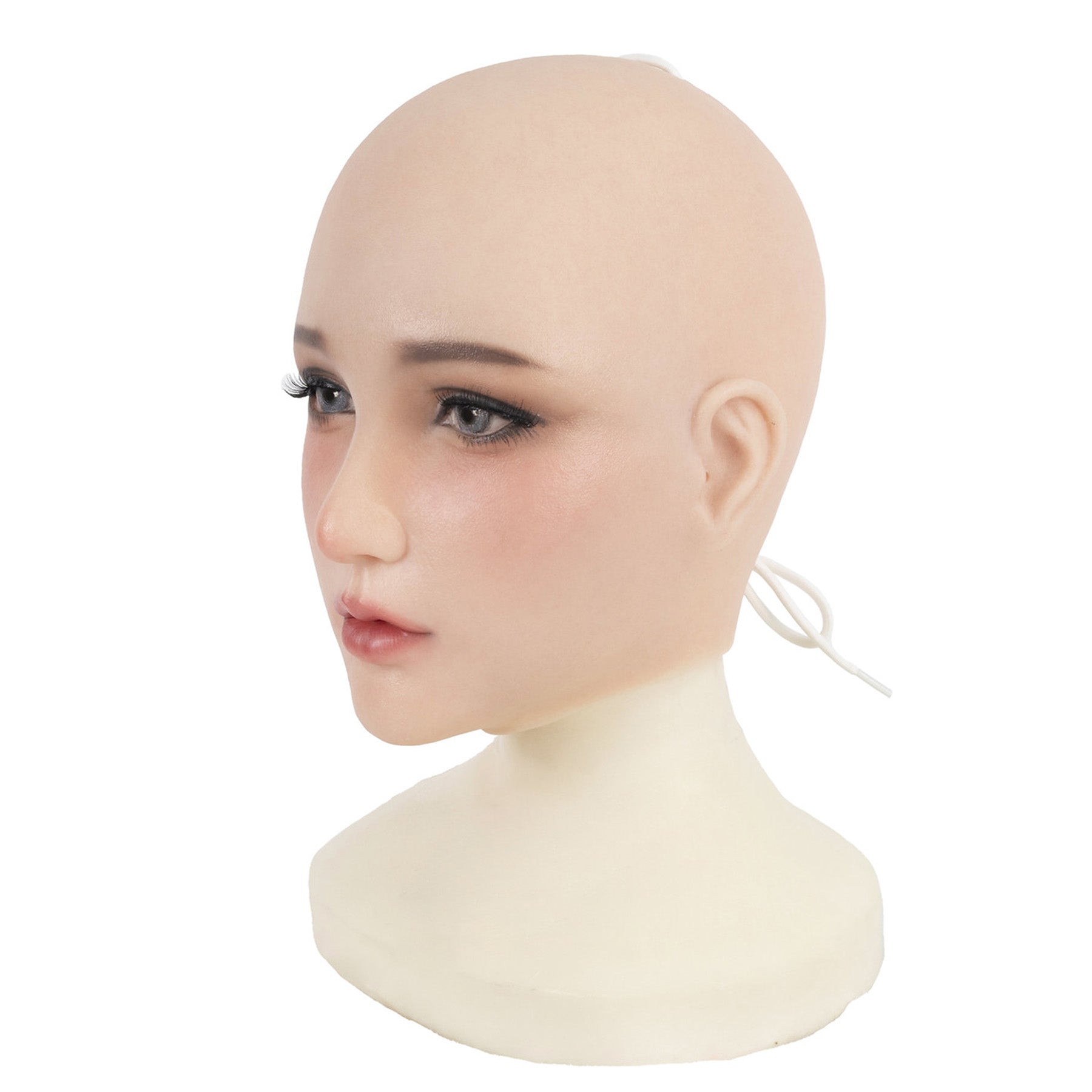 Chin Silicone Realistic Face Female Mask - Quaworth