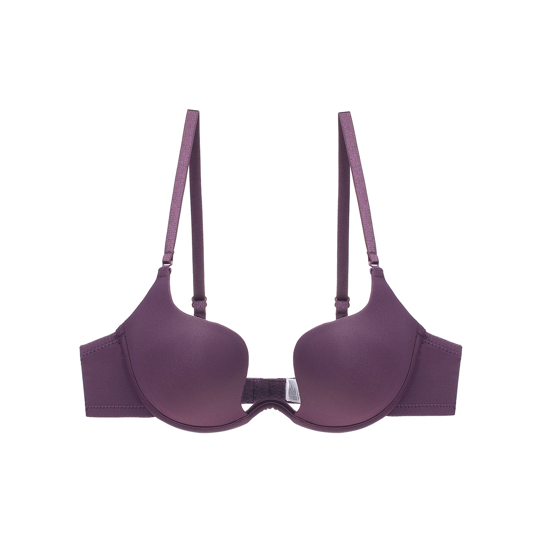 Solid Color U Plunge Bra - Quaworth