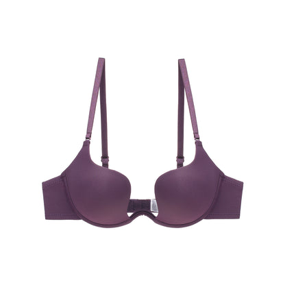 Solid Color U Plunge Bra - Quaworth