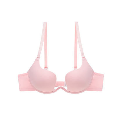 Solid Color U Plunge Bra - Quaworth