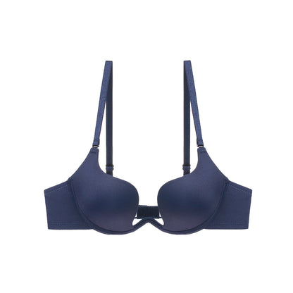 Solid Color U Plunge Bra - Quaworth