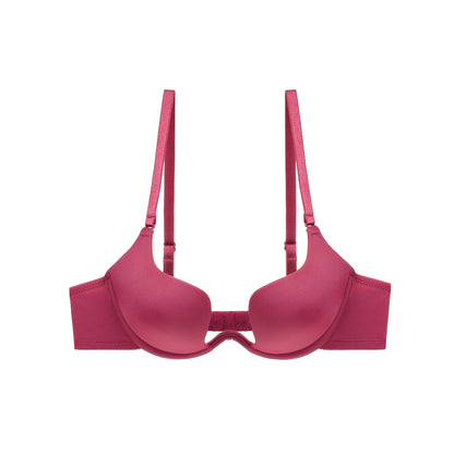 Solid Color U Plunge Bra - Quaworth