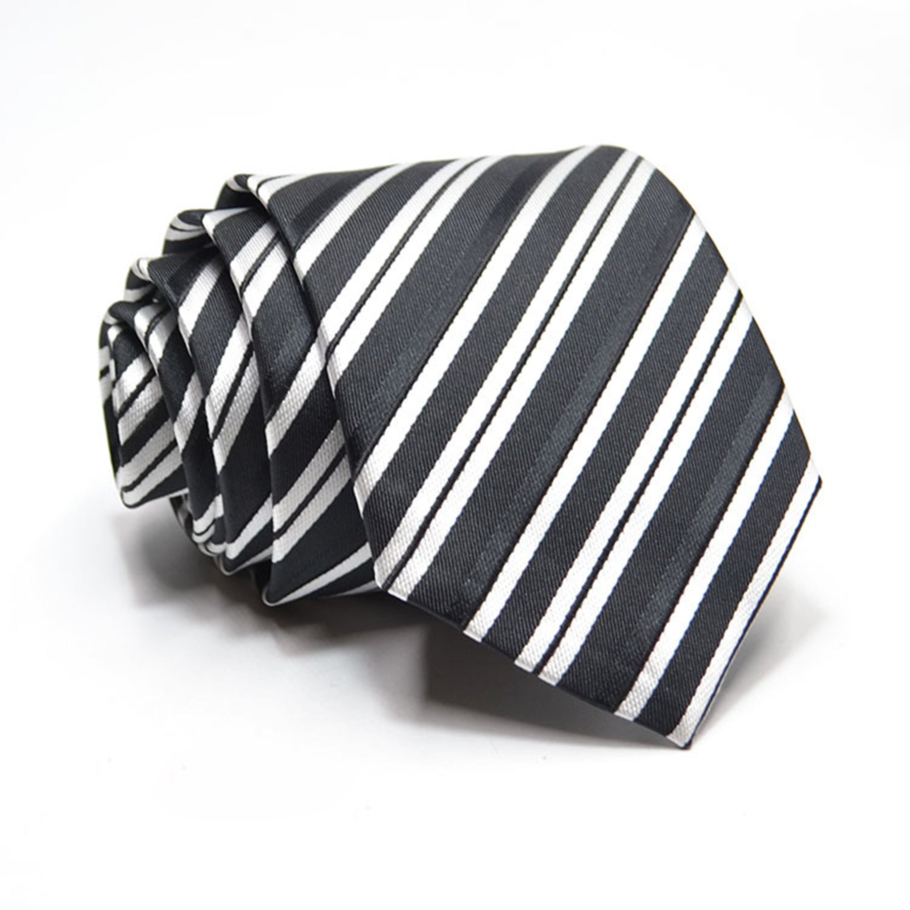 Striped Pattern Formal Tie - Quaworth