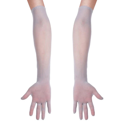 Seamless Sheer Opera Gloves - Quaworth
