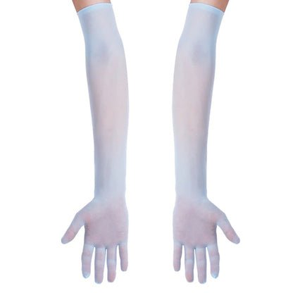 Seamless Sheer Opera Gloves - Quaworth