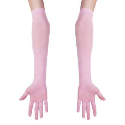 Seamless Sheer Opera Gloves - Quaworth