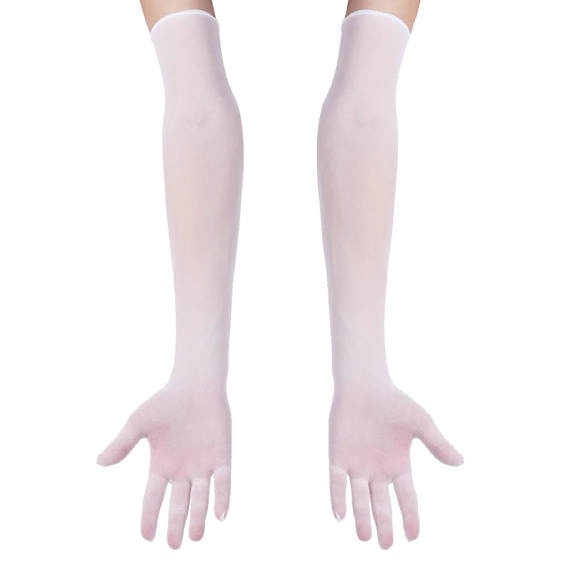 Seamless Sheer Opera Gloves - Quaworth