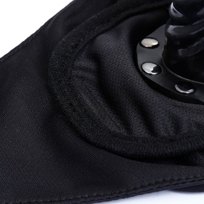 Detachable Dildo Mouth Gag Mask - Quaworth