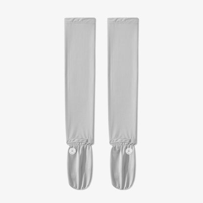 Solid Color Sunscreen Ice Silk Skincare Arm Sleeves - Quaworth