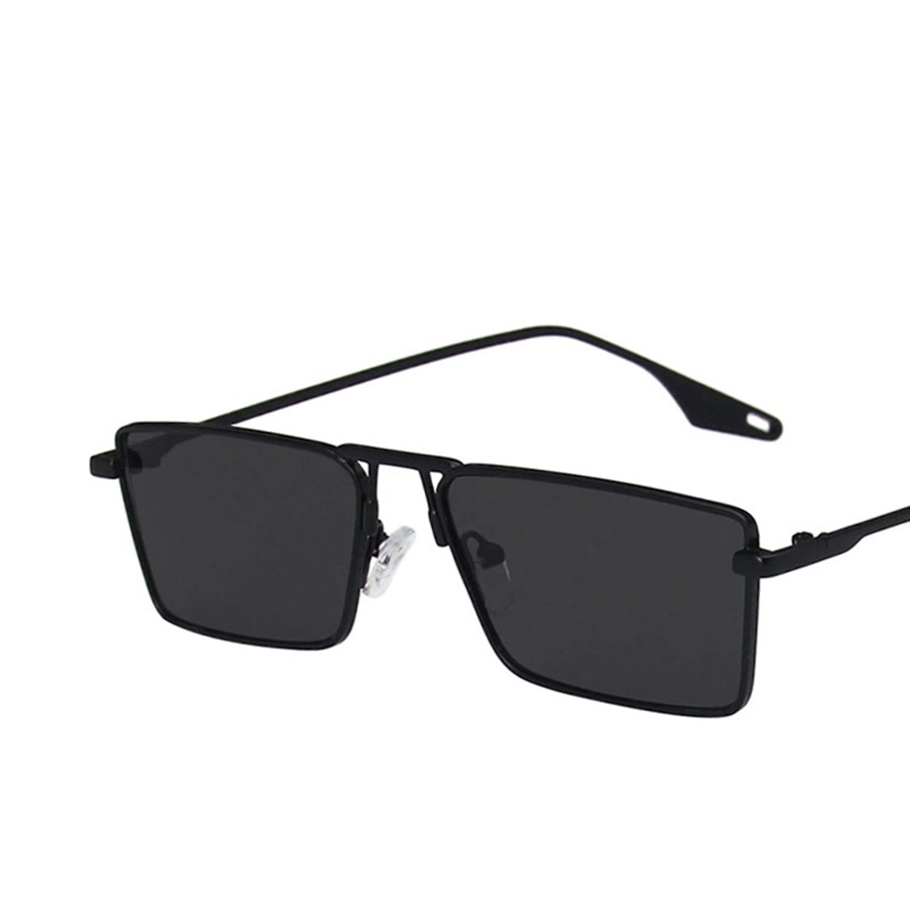 Metal Square Frame Sunglasses - Quaworth
