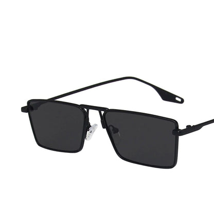 Metal Square Frame Sunglasses - Quaworth