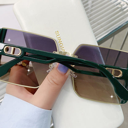 Square Frame Polarized Sunglasses - Quaworth